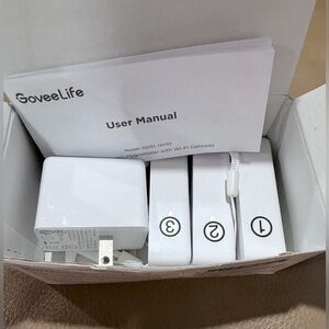 GoveeLife 2.0 WiFi Hygrometer Thermometer 3 Pack, Smart Humidity Temperature..